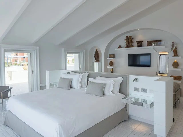 Penthouse Suite, King Bed, Sea View, Sofa, Grand Hotel Europa Palace 1/10