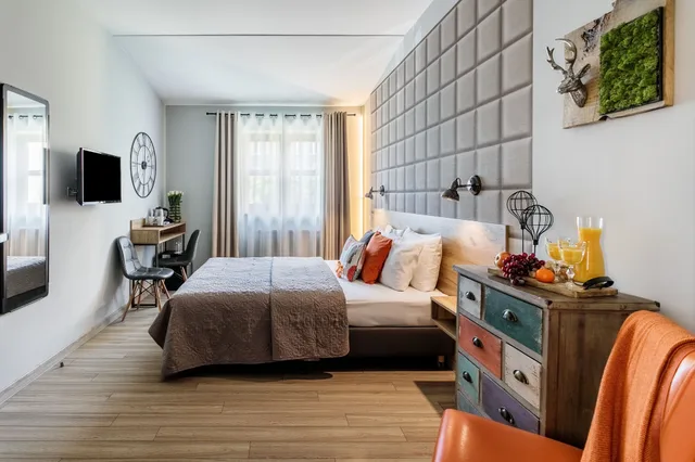 غرفة بسرير مزدوج، Art And Garden Residence 5/9