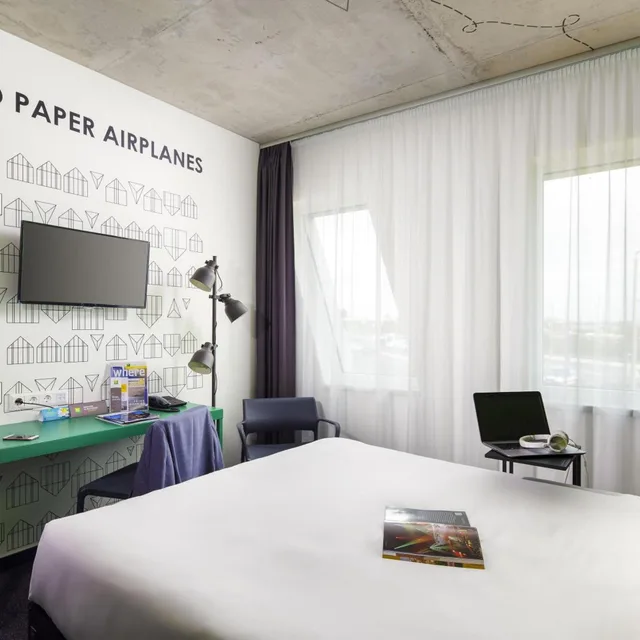 غرفة قياسية بسرير كينج، Ibis Styles Budapest Airport 3/3