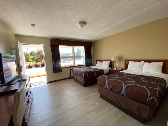 غرفة بسريرين مزدوجين، Knights Inn Plainfield 1/1