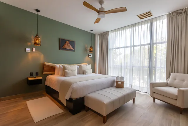 جناح رئاسي بإطلالة على الحديقة، Hotel Mundo Maya Tulum Aeropuerto 4/9