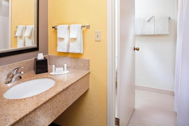 غرفة بسرير كينج مع أريكة لذوي الإعاقة، Courtyard By Marriott Miami Airport West Doral 2/3