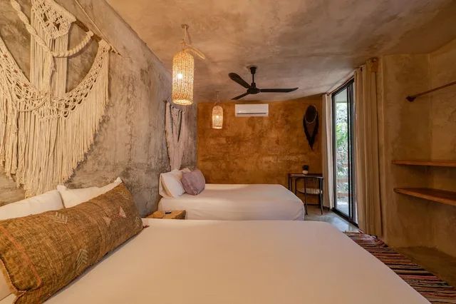 غرفة ديلوكس بسريرين مزدوجين، Casa Coyote Tulum 5/5