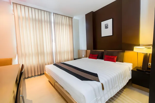 استوديو ديلوكس بسرير كينج، Silom Convent Garden 1/2