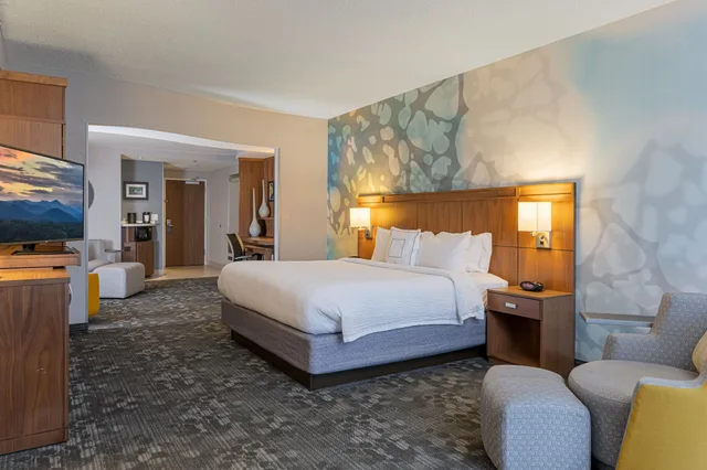 جناح بسرير كينج مع أريكة لذوي الإعاقة، Courtyard by Marriott Asheville Airport 1/4