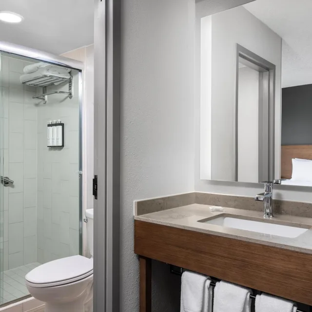 غرفة بسرير كينج مع أريكة، Hyatt Place San Antonio Riverwalk 2/2