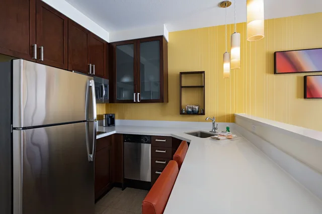 Studio, King Bed, Sofa, RESIDENCE INN BY MARRIOTT OMAHA AKSARBEN VILLAGE 3/10