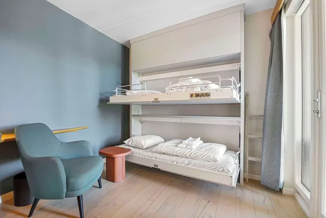 Family, 1 Double and 2 Bunk Beds، Home Hotel Grimstad 5/7