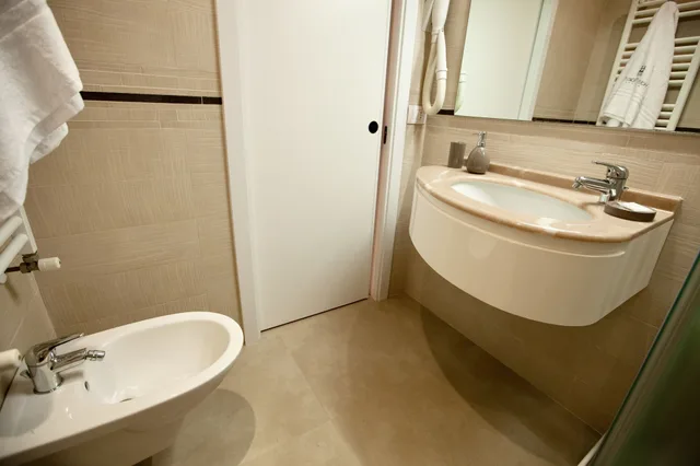 غرفة ديلوكس ثلاثية بشرفة، Hotel Maestri 8/10