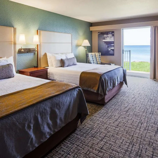 شقة بسريرين كوين بشرفة بـ3 غرف نوم، Best Western Harbour Pointe Lakefront 2/7