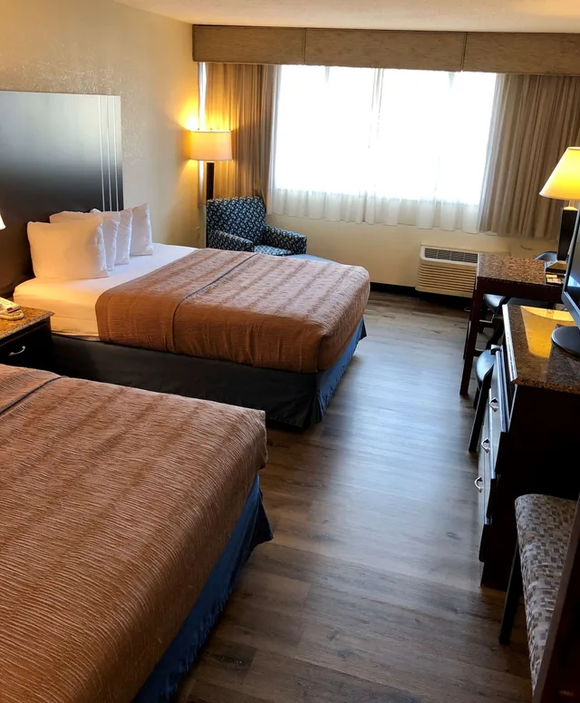 غرفة قياسية بسريرين كوين يُسمح فيها بالحيوانات الأليفة، Best Western Plus Reading Inn & Suites 1/2