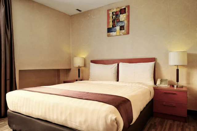 غرفة قياسية بسرير كوين، Orkid Inn Puchong 1/3