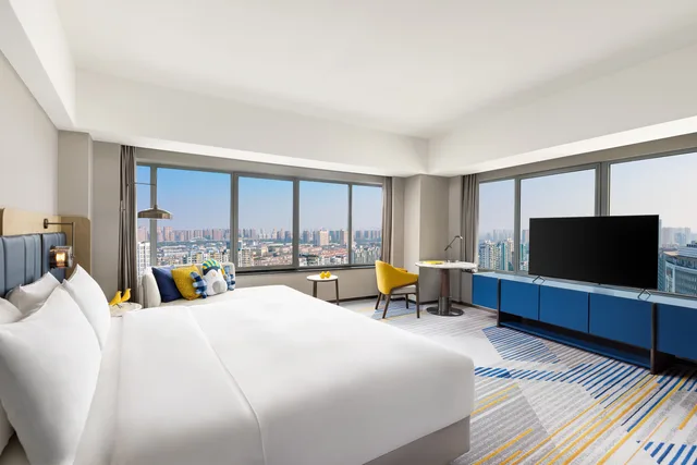 غرفة غراند بسرير مزدوج، Fudu Grand Hotel Changzhou 1/4