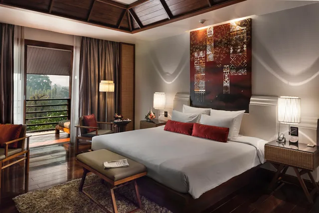 غرفة ديلوكس بسرير مزدوج، Ratilanna Riverside Spa Resort Chiang Mai 1/2