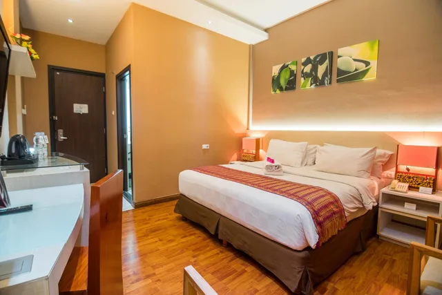غرفة بسرير مزدوج، Ox Ville Hotel 2/5