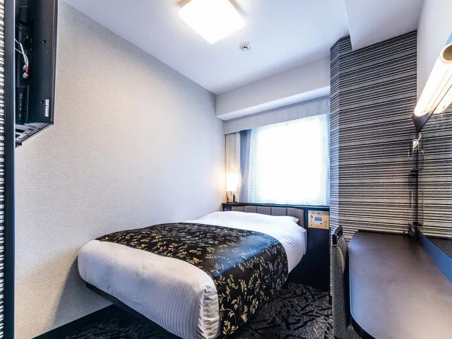 غرفة قياسية بسرير مزدوج، APA Hotel Nanbaminami Ebisucho-Eki 2/6