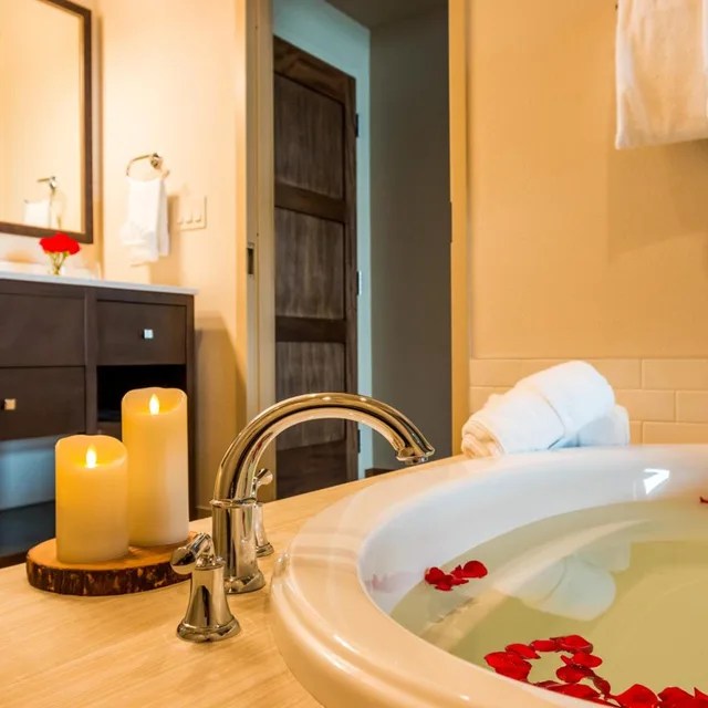 Suite, King Bed, River Front, Top Floor، The Lodge at Columbia Point 10/10