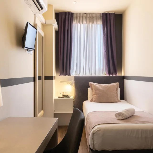 غرفة مفردة، May Ramblas Hotel 3/10