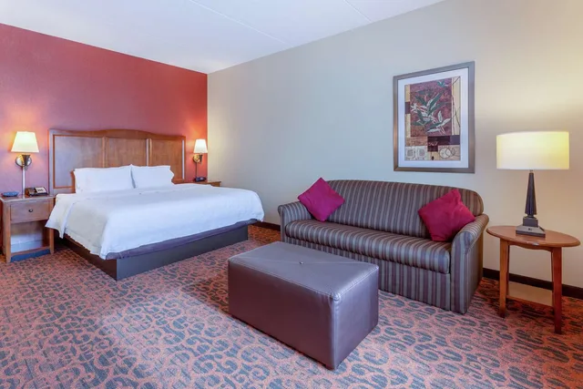 Studio, Suite, King Bed, Sofa, Hampton Inn Baltimore Owings Mills 2/4