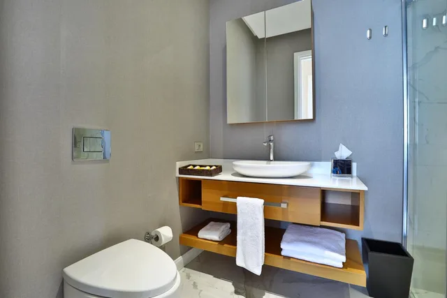 جناح تنفيذي بإطلالة على البحر، Mare Deluxe Residences and Villas 7/9