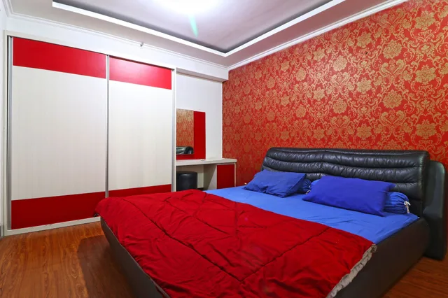 شقة بسريرين مزدوجين بـ3 غرف نوم، Inkubus Gateway Apartment Ahmad Yani by ZUZU 7/10