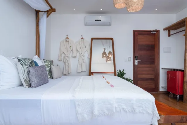 جناح اقتصادي بسرير مزدوج بإطلالة على البحر، Villa Pantai Boutique Hotel Maragogi 1/3
