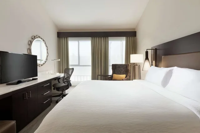 غرفة ديلوكس بسرير كينج، HILTON GARDEN INN CUPERTINO 2/3