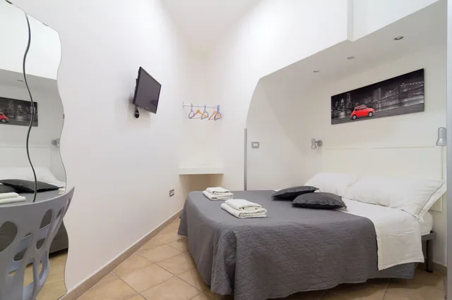 غرفة اقتصادية بسرير مزدوج، B&B Maison Du La Rua - Adults Only 3/7