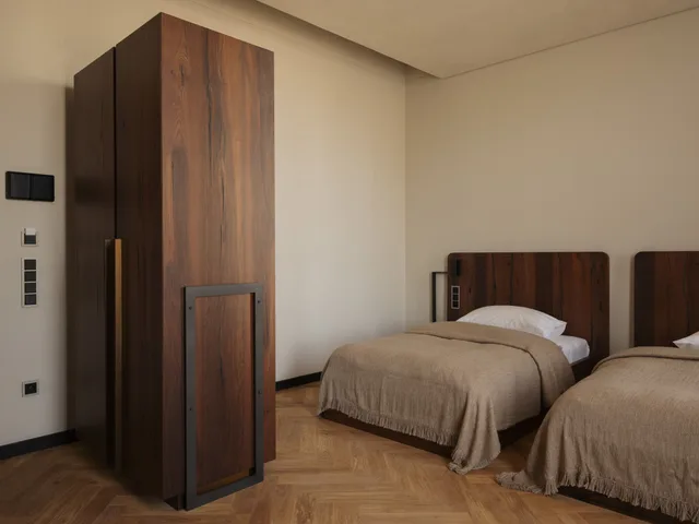 غرفة بسريرين منفصلين، Hotel Grand 2/3