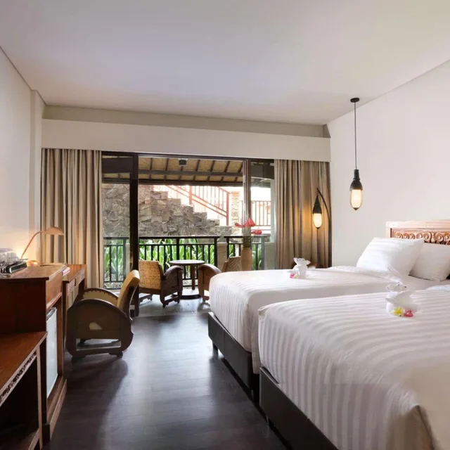 غرفة ديلوكس بسرير فردي، Best Western Premier Agung Resort Ubud 6/10