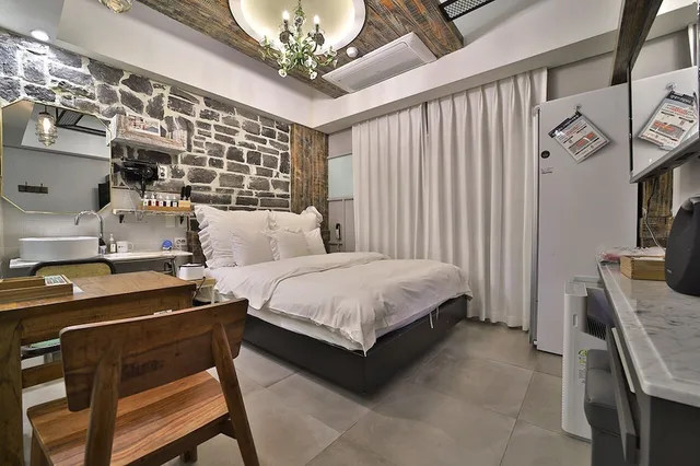 غرفة قياسية بسرير مزدوج، Hotel February Suseong 1/10