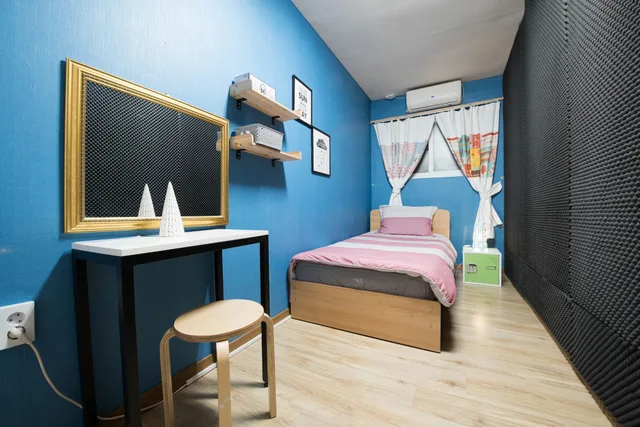 غرفة قياسية مفردة بسرير فردي بحمام مشترك، Hongdae Style Guesthouse 9/10