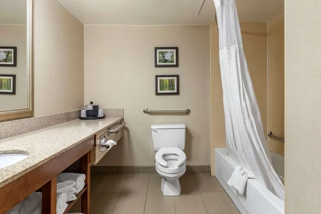 غرفة بسريرين مزدوجين لذوي الإعاقة، Comfort Inn Lansing West MI 6/6
