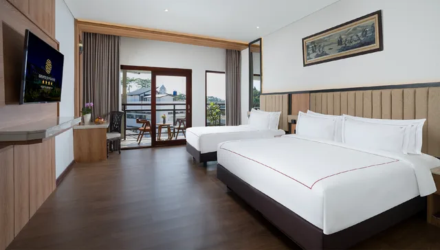 غرفة عائلية بشرفة، Grand Sunshine Resort and Convention 1/1