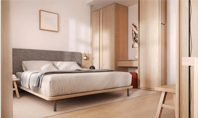 غرفة سوبيريور بسرير مزدوج، FortyPlusOne Hotel 2/9
