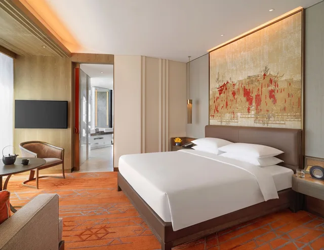 غرفة غراند كلوب ديلوكس بسرير كينج، Grand Hyatt Xi an 2/5
