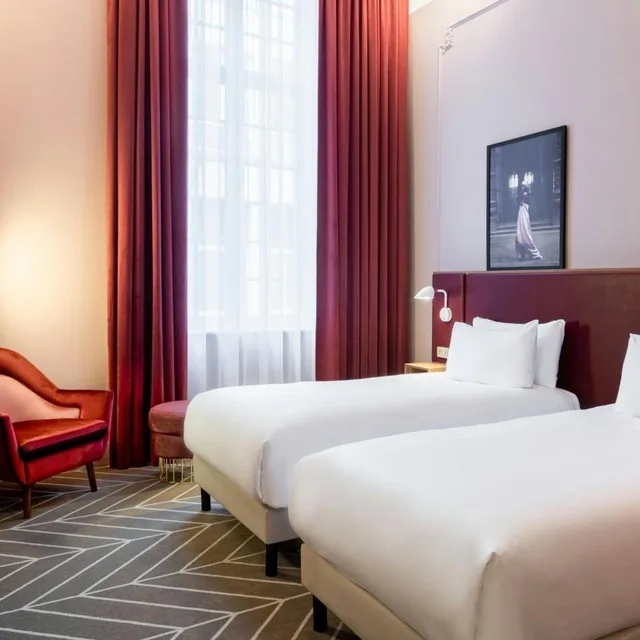 Emerald, Guest Room, Twin Beds، Sapphire House Antwerp, Autograph Collection 3/10