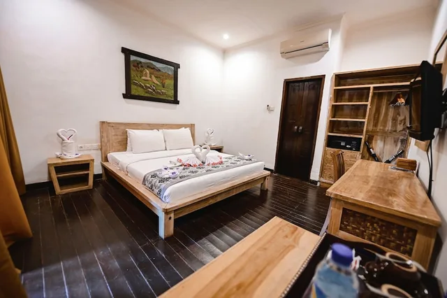 غرفة ديلوكس بسرير مزدوج، Royal Regantris Villa Karang 3/10