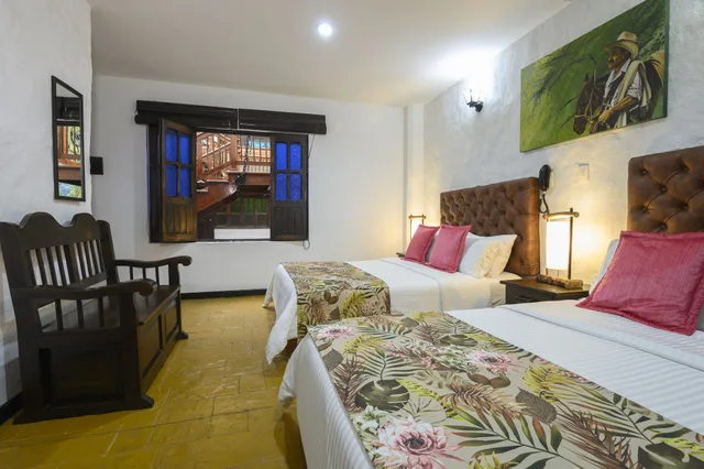 غرفة كومفورت بسريرين منفصلين، Hotel Salento Real Eje Cafetero 4/8