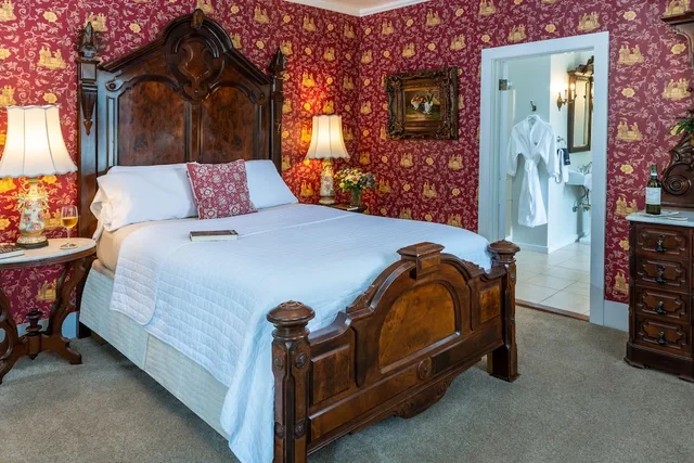 غرفة بسرير كوين بحمام خاص، Amelia Island Williams House 2/3