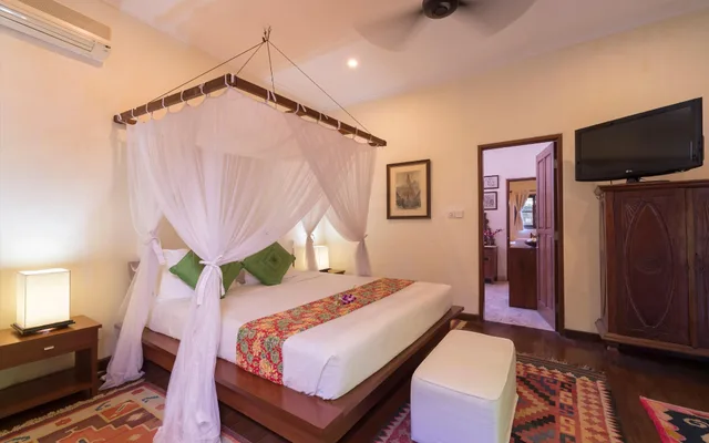 فيلا ديلوكس بسرير مزدوج وسريرين منفصلين بغرفتي نوم، Villa Eight Bali 1/1