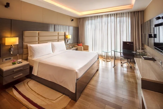 غرفة بسريرين مزدوجين بإطلالة على المدينة، Jw Marriott Hotel Mumbai Sahar 1/10