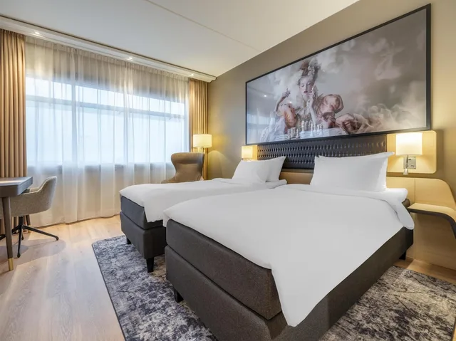 Premium, Twin Beds, Runway View، Radisson Blu Hotel, Trondheim Airport 3/10