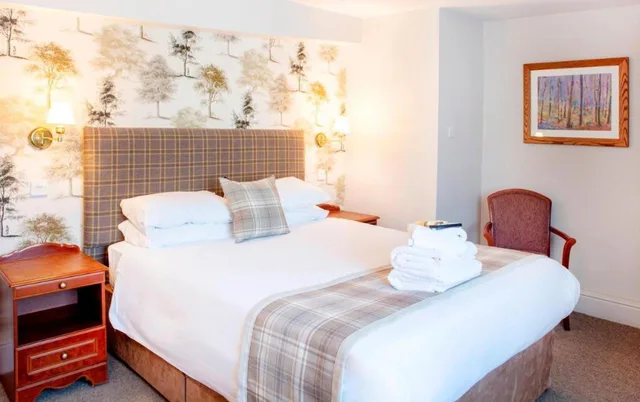 غرفة قياسية بسرير مزدوج، The Old Bell Inn 3/9