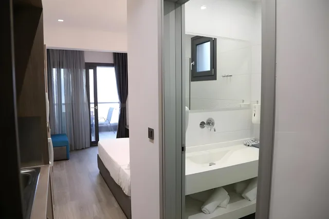 Deluxe, Studio, Balcony, Amalia Rooms Sea View 1/1