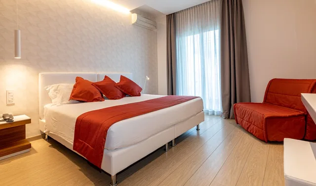 غرفة قياسية بسريرين منفصلين، Hotel Aurora 1/4