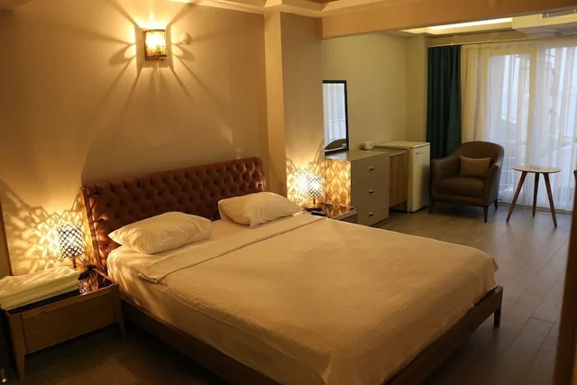 غرفة قياسية بسرير مزدوج بإطلالة على البحر بغرفة نوم واحدة، Sinop Mola Hotel 5/10