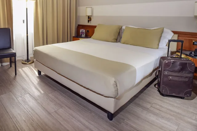 غرفة كلاسيكية مفردة بسرير كينج، Hotel Leon d Oro 1/3