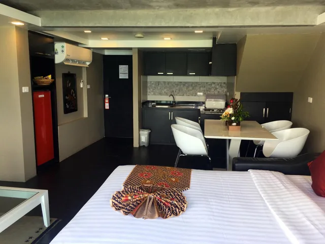 شقة بإطلالة على البحر بغرفتي نوم، The Front Hotel And Apartment 8/10