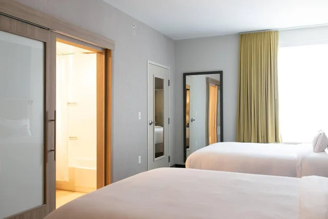 Suite, Queen Bed, Sofa, Bathtub, Accessible, SpringHill Suites by Marriott South Bend Notre Dame Area 2/7